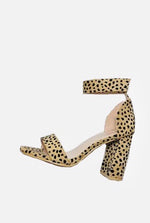 Charger l&#39;image dans la galerie, Sophia Leopard Print Chunky Heels-*FINAL SALE
