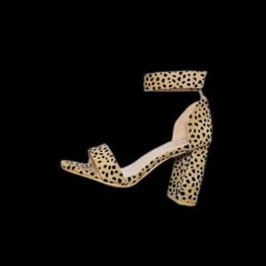 Sophia Leopard Print Chunky Heels-*FINAL SALE