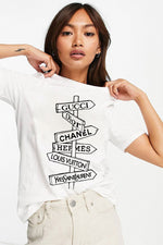 將圖片載入圖庫檢視器 Label Girl G Style T-Shirt-*FINAL SALE
